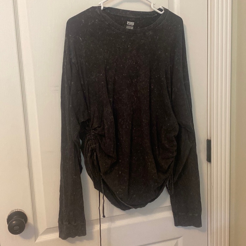 PINK Victoria’s Secret black sweat shirt